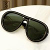 SHEEN KELLY Oversized Trendy Polarized Aviator Sunglasses for Women Men