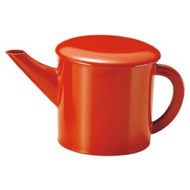 [A] Round Hot Water Bottle, Vermilion (Large) 4.2 x 4.1 inches (10.6 x 10.5 cm)