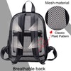 Clear Mini Backpack Stadium Approved 12x12x6 Small Transparent Backpacks Plastic