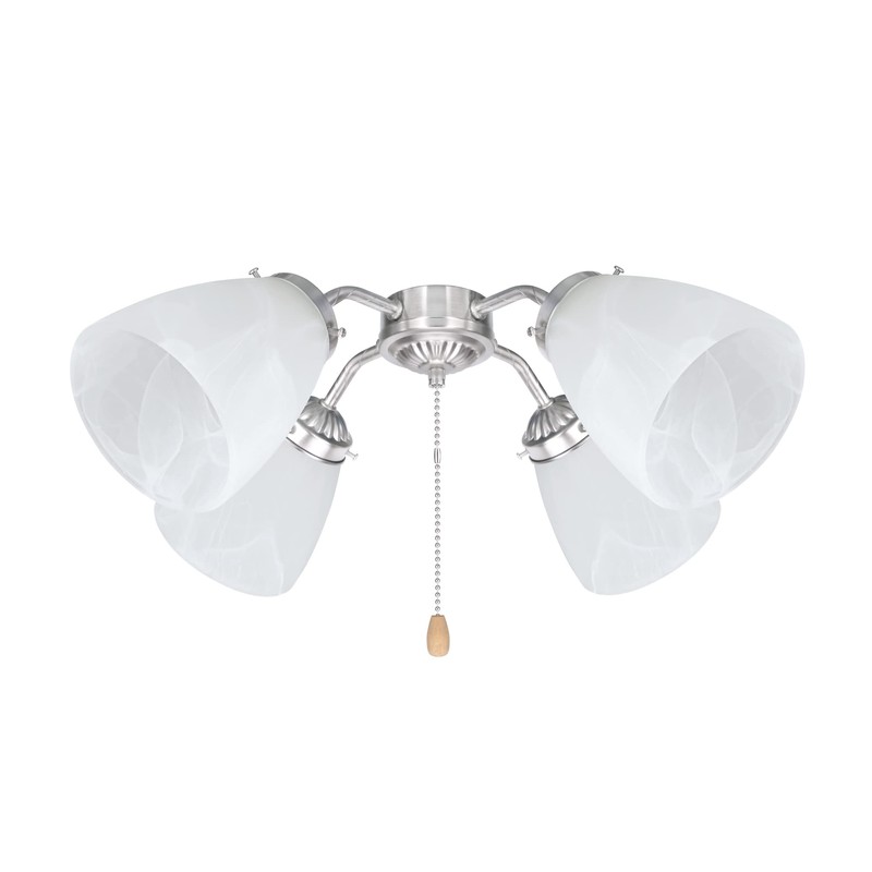 Aspen Creative 23062-4 Alabaster Transitional Style Replacement Glass Shade, 2-1/8"