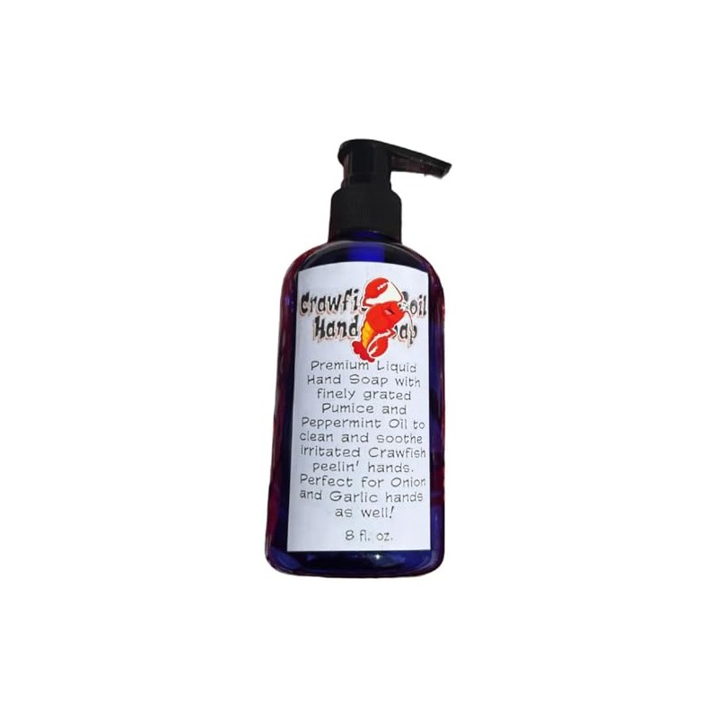 Crawfish Soap crawfish boil hand soap with Pumice and Peppermint