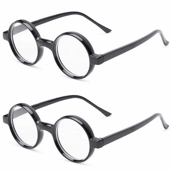 The Cambridge Iris Style Round Reading Glasses, Totally Round +2.75
