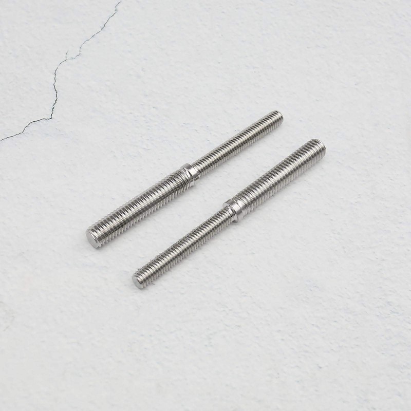 OTOTEC 2Pcs Double End Threaded Stud Screw Bolts M6 to