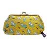 11 Piki Cats Jacquard Pouch Surprised Yellow