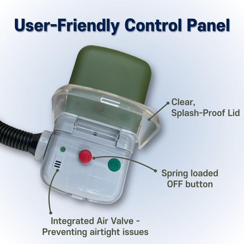 [LITE DELIGHT] Transfer Pump for Fuel, Water & More, 2.4