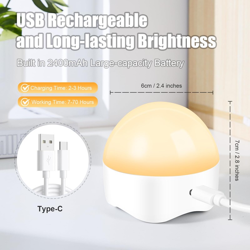 E26 Rechargeable Light Bulbs,Magnetic LED Portable Bulb with Remote and