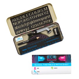 Helix Oxford Cyber Eco Maths Set - Complete Set of School Maths Equipment