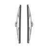12in/30.48cm Front Wind Wiper Blades Universal for Car Stainless Steel