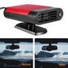 Car 12V Portable Electric Window Heater Heating Dryer Windshield Fan