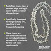 MGP Supply 20in Solid Carbide Full-Chisel Chainsaw Chain Loop |