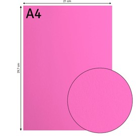 Florence Cardstock Smooth - Coloured Card Making Supplies A4 - Pink - 10 Sheets - Coloured Paper for Scrapbooking, Card Making, Die Cutting and Paper Crafts - 216 GSM - Candy