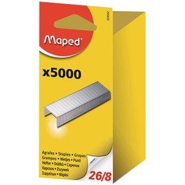 Maped 324502 0 Heftklammern 26/8, verzinkt, großpackung