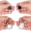 Key Rings Set with Various Sizes, 66 Pieces, Made of