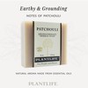 Plantlife Patchouli Bar Soap - Moisturizing and Soothing Soap for