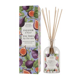 Panier des Sens – Fig Tree Reed Diffuser – Long Lasting Fragrance 5+ Months - Elegant Home Decor - 8.1 fl.oz Oil-Based Scent Diffuser - Made in France Home Fragrance - 90% Natural Ingredients