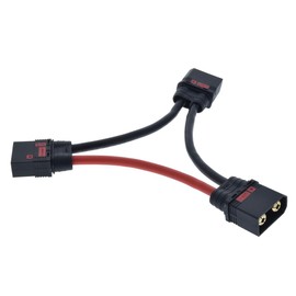 BackBayRC: QS8 / QS8-S Series Adapter - 10CM 8awg Wire - Double Voltage