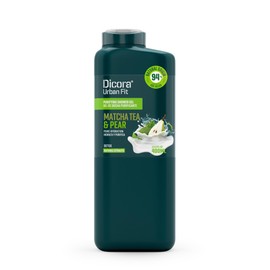Dicora Urban Fit Pure Hydration Shower Gel - Womens and Mens Body Wash - Purifying and Refreshing Body Wash - Matcha Tea and Pear - 13.5 oz