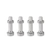 4Pcs M8 x 35mm Stainless Steel Bolt Kit - Hex