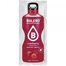 Bolero Drinks Beverage Powder, 12 x 9g Sachets (Cranberry)