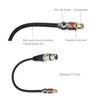 RCA Female to XLR 3 Pin Female Converter Adapter Cable