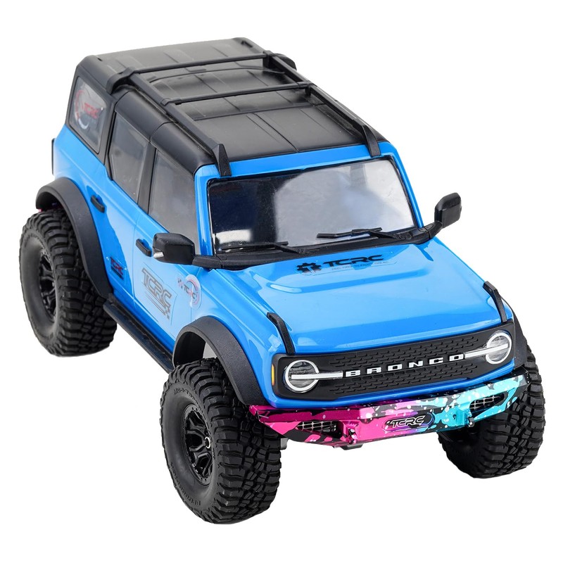 TCRC Splash Anodizing Aluminum Front and Rear Bumpers set for