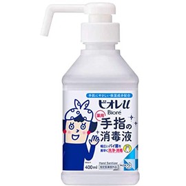 Kao Bioru Hand Sanitizing Liquid for Hands and Fingers, 13.5 fl oz (400 ml)