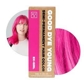 Good Dye Young Tinte para El Cabello Semipermanente, Vegano y Sin Crueldad, Durar Hasta 24 Lavados, Color de Cabello Acondicionador No Dañante (5Fl Oz, Ex Niña)
