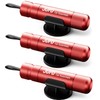 JUFO 3 packs Car Escape Tool with Seat Belt Cutter