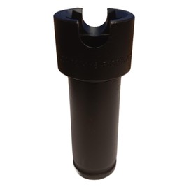 White USA Lineman Socket 1/2" Drive X 1" 4PT X 1-1/8" 4PT X 11/16" Slot X 5" O.A.L.