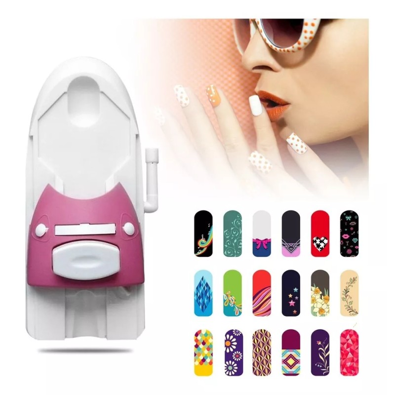 Nail Art Impresor Patrón De Uñas Manicura S