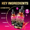 MILIVOL 5in1 Cayenne Pepper Liquid Drops with Hawthorn Berry and