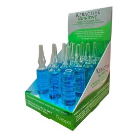 Nutrapel Keráctive Nutritive Tratamiento Intensivo para Cabello Deshidratado Caja Ampolletas