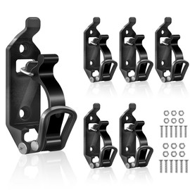 6 Stück Schaufelhalter für Dachträger: Schaufel Halterung LKW Zubehör Spatenhalter mit Schrauben Muttern Schaufel Halterung für Dachträger