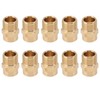 10PCS Directional Slot Nozzle Brass Cooling Misting Rustproof Heat Resistant