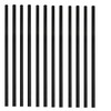 HZIU 50 Pack Deck Balusters 36" x 3/4" Staircase Baluster,