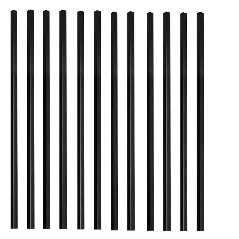 HZIU 50 Pack Deck Balusters 36" x 3/4" Staircase Baluster,
