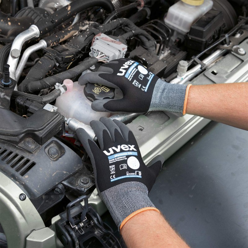 Uvex Phynomic XG Work Gloves, Protective Work Gloves, EN 388,