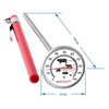 BROWIN® Analogue Roasting Thermometer with Case 100200, 0-100 °C Grill