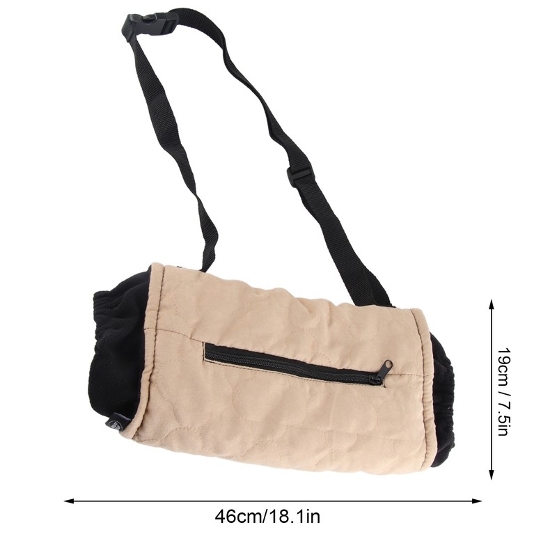 Hand Muff Straight Tube Complete Wrap Soft Waterproof Windproof Hand