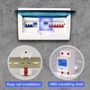 Electricity Meter, DIN Rail, LCD Digital AC Meter, DIN Rail