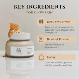 Beauty Of Joseon Ground Rice And Honey Glow Mask 150ml -kbty Momento De Aplicación Día/noche Tipo De Piel Grasa Con Tendencia Al Acné