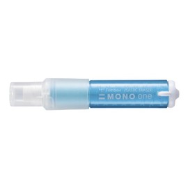 Tombow, Mono One eraser, refillable transparent blue