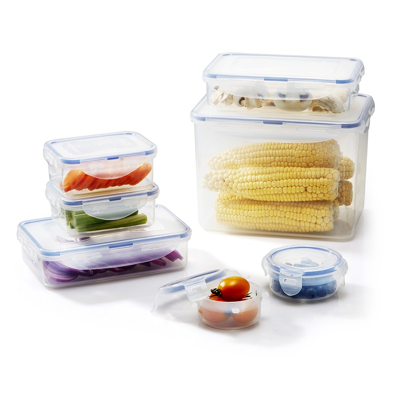 LOCK & LOCK Rectangular Food Container, Tall, 9.6-Cup, 78-Fluid Ounces
