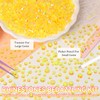 21000Pcs Light Yellow Rhinestones for Bedazzling Kit, Mix Sizes Jelly