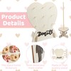 4 Pack Donut Wall Display Stand - 9 Doughnut Heart