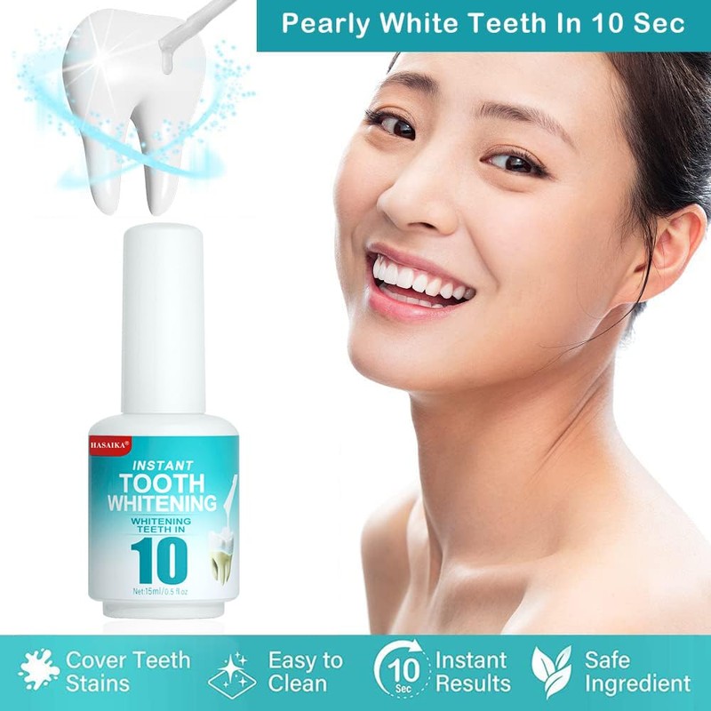 HASAIKA® Vernice per denti, Gel per Denti Delicato, Vernice Sbiancante