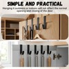 Vorruil Over Cabinet Door Hooks, 20 Pack Metal Cabinet Kitchen