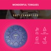 LAGRIMA Steel Tongue Drum, 13 Notes 12 Inches Percussion Instrument