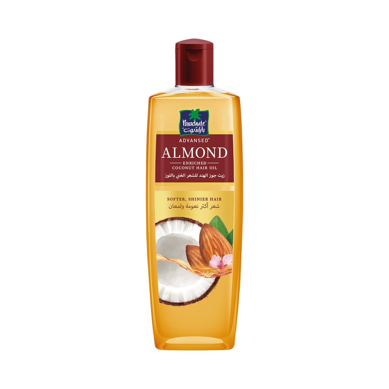 Parachute Advansed Almond Hair Oil with Coconut|For Soft & Silky