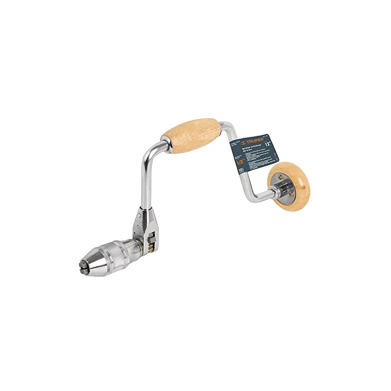 TRUPER BC-12M 12" Professional Bit Brace